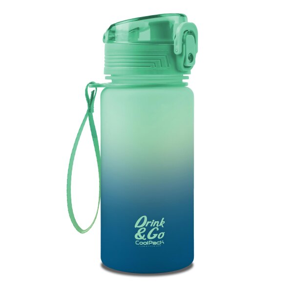 Wasserflasche BRISK 400ml Gradient Blue Lagoon