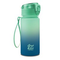 Wasserflasche BRISK 400 ml Gradient Blue Lagoon