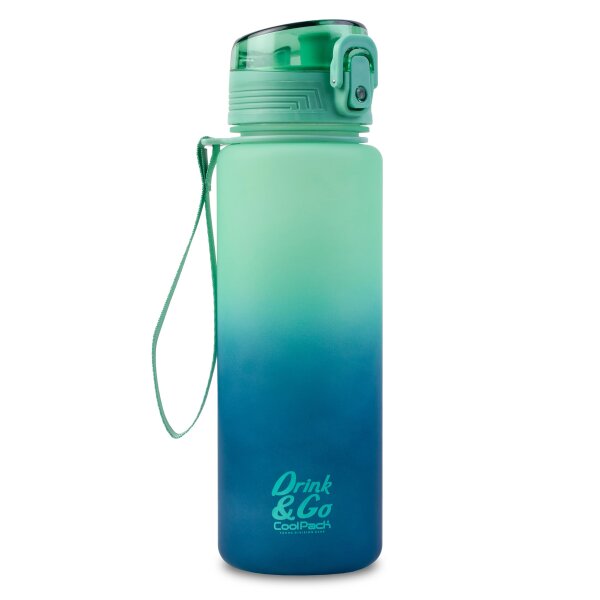 Wasserflasche BRISK 600 ml Gradient Blue Lagoon