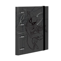 Ringbuch (A4 Ringbuch mit Papier) Spider BLACK