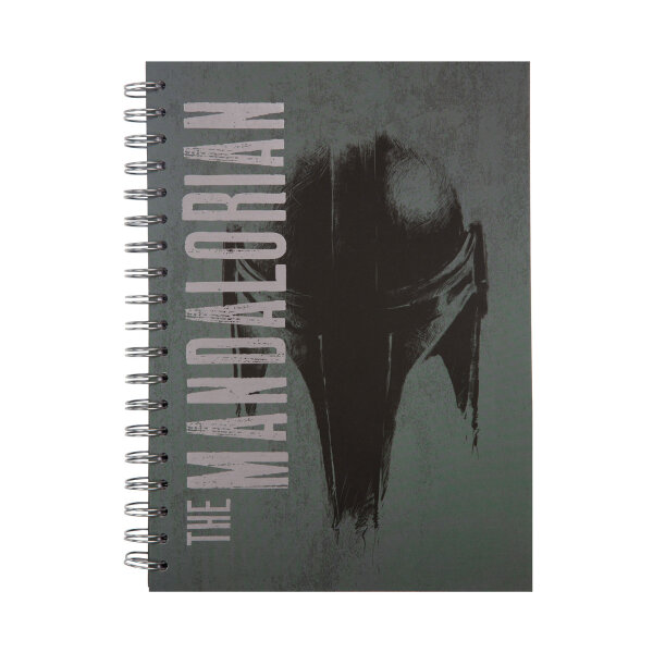 B5 Spiralnotizbuch Mandalorian BLACK