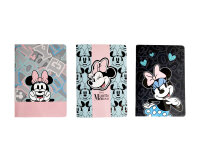 Notizbuch A4, grauer Farbliniendruck Minnie Mouse VE6