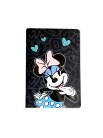 Notizbuch A4, grauer Farbliniendruck Minnie Mouse VE6