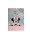 Notizbuch A4, grauer Farbliniendruck Minnie Mouse VE6
