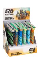 radierbare Stifte, Display 36 Stück, Mandalorian