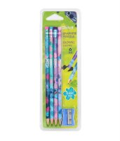 Stitch Bleistift m. Radiergummi, 4 St.Blister VE24