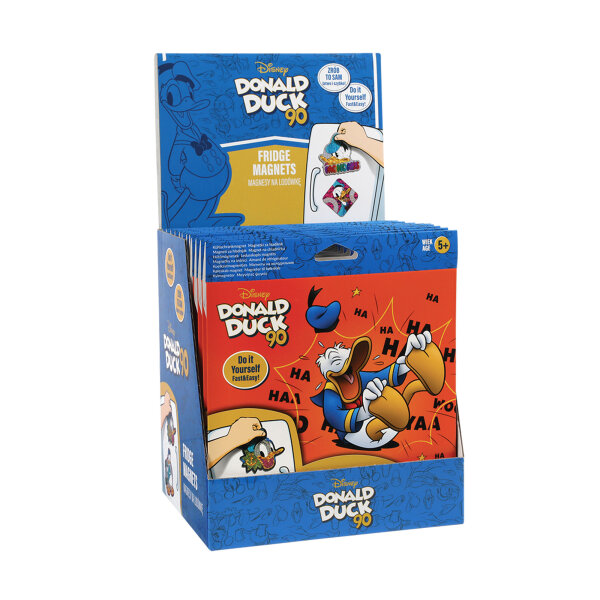 Disney Kühlschrankmagnete 12 St.Display Donald Duck