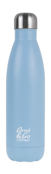 Edelstahl Flasche 500 ml blau
