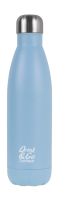 Edelstahl Flasche 500 ml blau