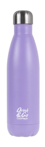 Edelstahl Flasche 500 ml purple