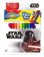 CL Star Wars Kegelförmige Faserstifte 12 Farben