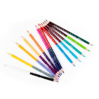 CL Mickey Dreikant-Farbstift: 12 St./24 Farben