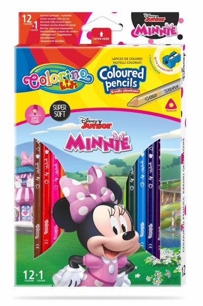 CL Disney Jun. Minnie Dreifarbiger Stift: 12 Stück