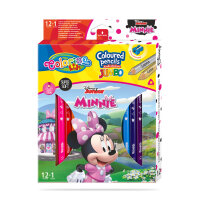 CL Disney Jun. Minnie JUMBO Farbstift: 12 Stück