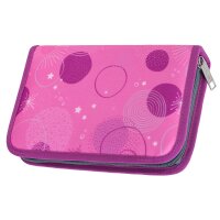 Etui gefüllt, mit 1 Klappe PINKY