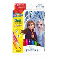 CL Disney Frozen II Doppelseitige Marker 10 farb.