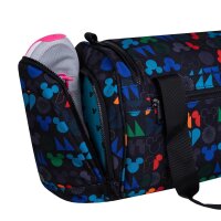 Disney Mickey Mouse Sporttasche – geräumige Tasche für Schule, Sport & Freizeit mit Nassfach