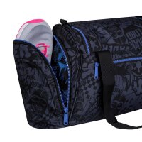 Disney Stitch Sporttasche – geräumige Tasche für Schule, Sport & Freizeit mit Nassfach