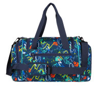 Disney Donald Duck Sporttasche – geräumige Tasche für Schule, Sport & Freizeit mit Nassfach