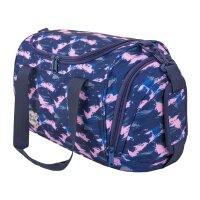 McNeill Sporttasche DENIM – mit Nassfach, Kordelzugtaschen & verstellbarem Umhängegurt