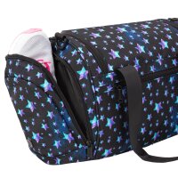 McNeill Sporttasche STAR NIGHT – mit Nassfach, Kordelzugtaschen & verstellbarem Umhängegurt