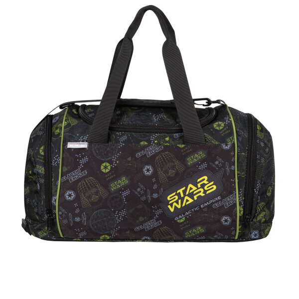 Disney Star Wars II Sporttasche – geräumige Tasche für Schule, Sport & Freizeit mit Nassfach