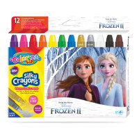 CL Frozen II Gedrehte Seidenmalkreiden 12 Farben