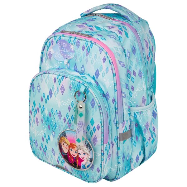 CoolPack Disney Frozen Base – Freizeitrucksack mit Brustgurt, Seitentaschen & McAddy