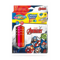 CL Marvel Avengers Jumbo Dreikant Stifte 12 Farben