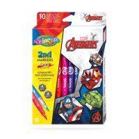CL Marvel Avengers Doppelseitige Marker 10 Farben