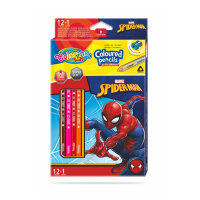CL Marvel Spider Man Dreikant-Buntstifte 12 Stück