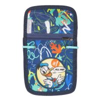 McNeill Brustbeutel – Donald Duck – Kinderbrustbeutel mit Klarsichtfenster für Geld, Fahrkarte und Ausweis