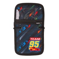 McNeill Brustbeutel – Cars – Kinderbrustbeutel mit Klarsichtfenster für Geld, Fahrkarte und Ausweis