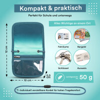 Brustbeutel Gradient Blue Lagoon