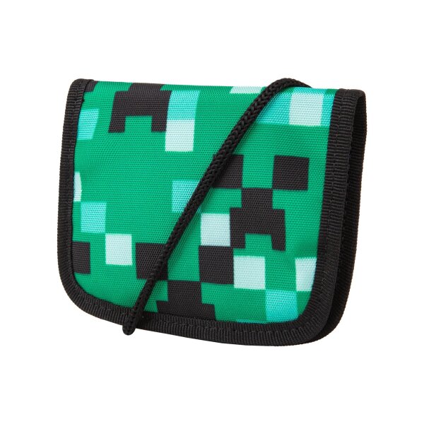 McNeill Brustbeutel GAME ZONE – Kinderbrustbeutel mit Klarsichtfenster für Geld, Fahrkarte und Ausweis