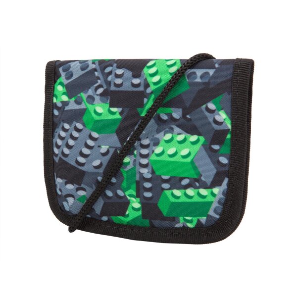 McNeill Brustbeutel KIDS FROM THE BLOCK – Kinderbrustbeutel mit Klarsichtfenster für Geld, Fahrkarte und Ausweis