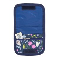 McNeill Brustbeutel IN THE GARDEN – Kinderbrustbeutel mit Klarsichtfenster für Geld, Fahrkarte und Ausweis