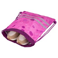 McNeill Turnbeutel– Sportbeutel Pinky mit Nassfach & reflektierenden Streifen