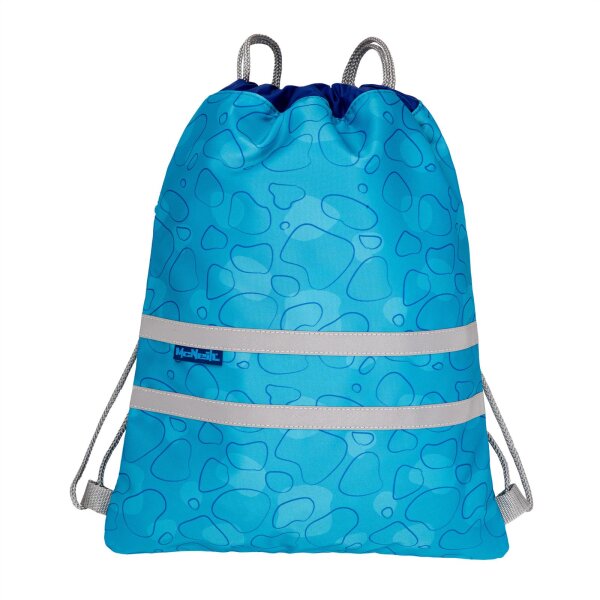 McNeill Turnbeutel– Sportbeutel Bubble mit Nassfach & reflektierenden Streifen