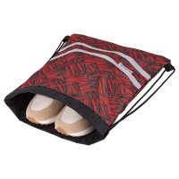 McNeill Turnbeutel– Sportbeutel Zack mit Nassfach & reflektierenden Streifen