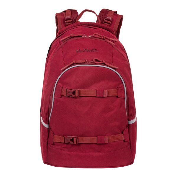 Schulrucksack MILO burgundy