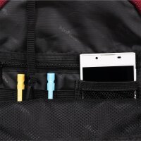 Schulrucksack MILO burgundy