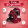 Schulrucksack MILO burgundy