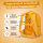 Schulrucksack MILO gelb
