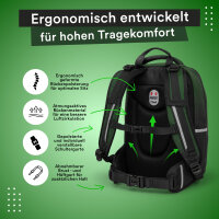 Schulrucksack MILO Grass