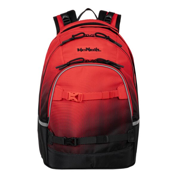 Schulrucksack MILO Cranberry