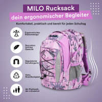 Schulrucksack LUCA, Blossom