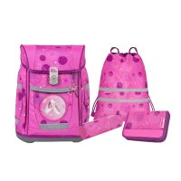McNeill Schulranzen-Set TENERO 5tlg. PINKY -Kollektion 2025