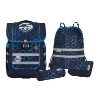 McNeill Schulranzen-Set ERGO COMPACTO, 5tlg. XAGON...