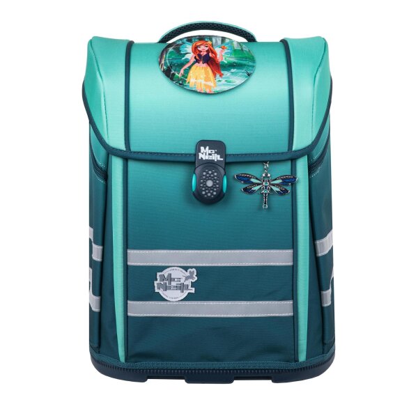 McNeill Schulranzen-Set PERFECTO, 5tlg. GRADIENT Blue Lagoon -Kollektion 2026-